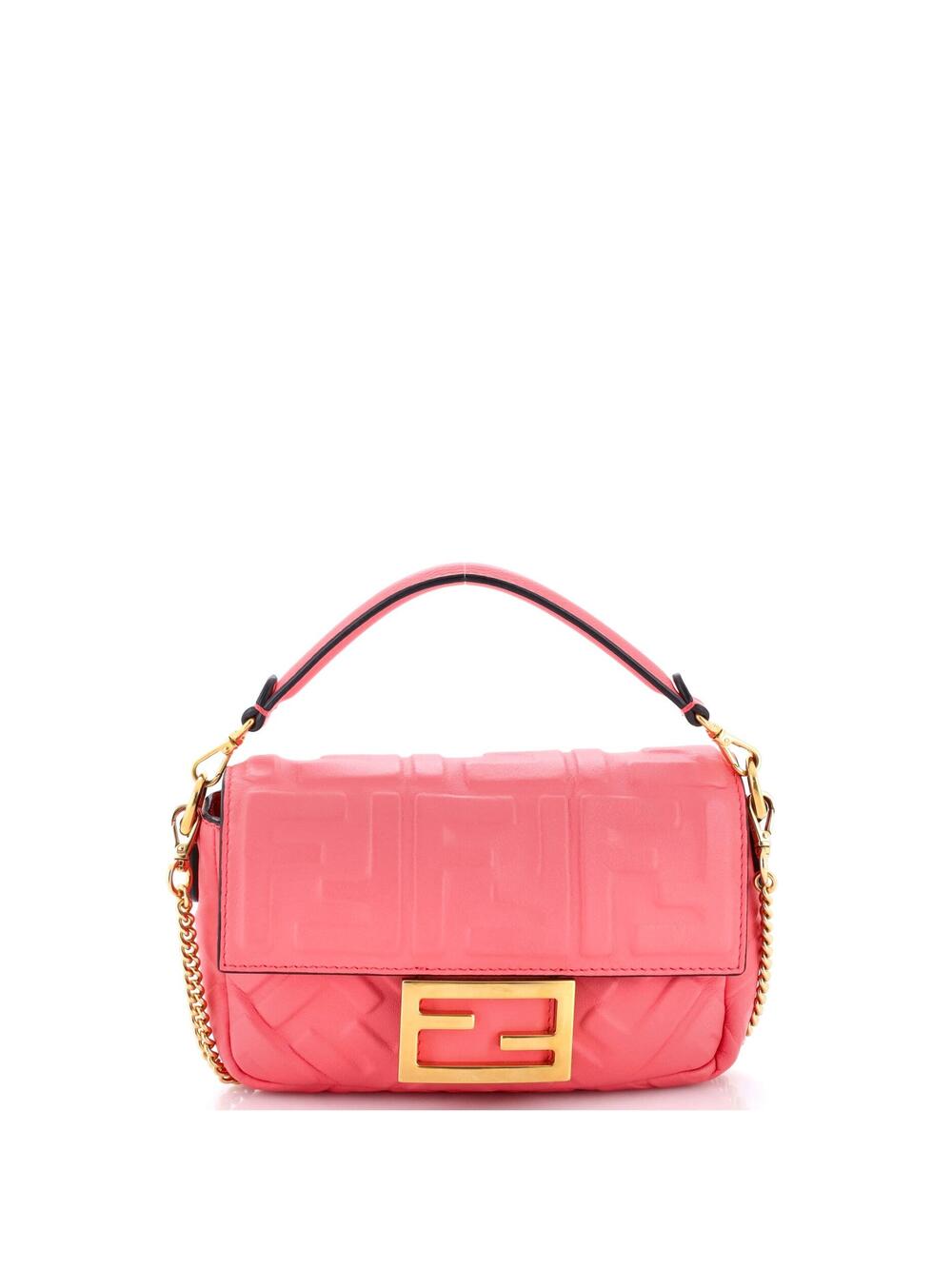 Fendi Baguette Nm Bag Zucca Embossed #294482F17B